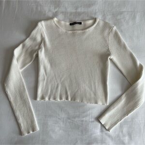 Brandy Melville Knit long sleeve top